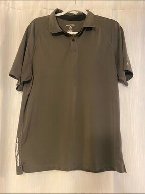 Kenneth Cole Active Men’s Olive Green Polo Shirt